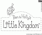 Original logo in English of Ben and Holly's Little Kingdom