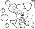 Bubble Puppy, a fish-puppy