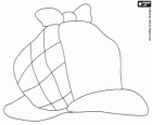 The classical hat of a detective, Sherlock Holmes