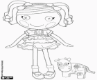 Berry Jars n Jam Lalaloopsy with her pet, a cow