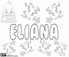 Eliana, name with various origins and meanings