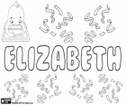 Elizabeth, name of Hebrew origin derived from Elisheva. Its meaning is My God is abundance
