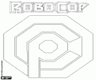 OCP logo, Omni Consumer Products. Megacorporation of the film Robocop