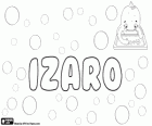 Izaro, name of Basque origin. Its meaning is Island