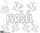 Isabel, name of Hebrew origin. Derived from Elisheva