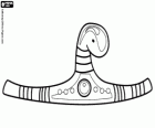 Snake headdress of the Pharaoh