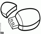 USB flash drive, a data storage device