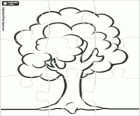 Puzzle of a simple tree