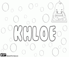 Khloe, name of Greek origin. Khloe is one of the names of the goddess of Greek mythology, Demeter