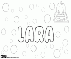 Lara, name with various origins and meanings. Lara is a female name used in many languages