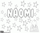 Naomi, Biblical name of Hebrew origin. Naomi, name of Japanese origin