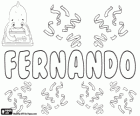 Fernando, name of Germanic origin. Its meaning is courageous for the peace