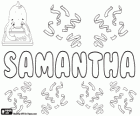 Samantha, name of uncertain origin. Samantha, name in several languages such as English, French, German, Dutch and Hungarian. Variant of Samanta