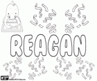 Reagan, name of Gaelic origin. Variant of Regan. Reagan, unisex name