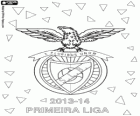 Benfica Lisbon, champion of the portuguese football league 2013-2014 Primerira Liga