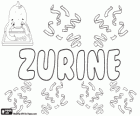 Zuriñe, name of Basque origin. Variant of the name Blanche