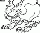 The demon dog Seshomaru, Inuyasha's brother