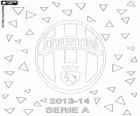Juventus, Juve, champion of the Italian football league. Lega Calcio Serie A 2013-2014