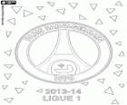 PSG, Paris Saint Germain, champion of the French football league, Ligue 1 2013-2014