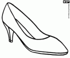 A woman shoe