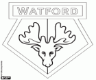 Watford F.C. badge. The Hornets