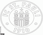 Emblem of FC St. Pauli, sports club based in the city of Hamburg