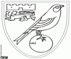 Emblem of the Norwich City F.C. Its nickname is The Canaries