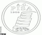Logo of A.C. Pisa 1909, football team of the city of Pisa in Tuscany