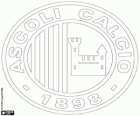 Badge Ascoli Calcio 1898, football club based in Ascoli Piceno, city in the Marche region