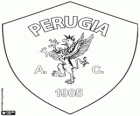 Emblem of AC Perugia Calcio, football club of Perugia, town in the Umbria