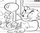Tom the cat wants to make disappear from his life Jerry the mouse