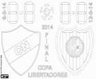 Club Nacional of Paraguay vs San Lorenzo de Almagro of Argentina. Final Copa Libertadores 2014