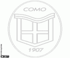 Logo of Calcio Como, football club based in the city of Como, in the region of Lombardy