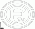 Logo of Fortuna Dusseldorf, football club from the city of Düsseldorf in Rhineland of Northern-Westalia