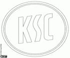 Emblem of Karlsruher SC, sports club from the city of Karlsruhe in Baden-Württemberg