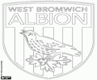 Emblem of West Bromwich Albion F.C.. Football club of West Bromvich, also known as The Baggies, The Throstles