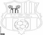 Emblem of Unione Sportiva Sassuolo Calcio. Football club of the city of Sassuolo in the Emilia Romagna region