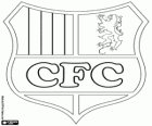 Badge of Chemnitzer FC. Football club based on the city of Chemnitz, Sachsen