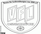 Emblem of VfL Osnabrück. Sports club from Osnabrück, a city in Lower Saxony