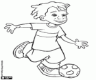 Andrew, Little Bill's friend, plays soccer