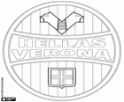 Hellas Verona Football Club logo. Football team of Verona, city of the Veneto