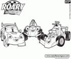 The racing cars are the protagonists of Roary, the Racing Car