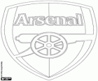Emblem of Arsenal F.C.. Football club based in Holloway, London. They have the nickname of the gunners, The Gunners