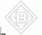 Borussia Mönchengladbach emblem. Football club in the city of Mönchengladbach, North Rhine-Westphalia