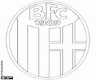 Badge of Bologna FC 1909. Football club from Bologna, capital of Emilia-Romagna
