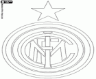 Badge of Inter, FC Internazionale Milano. Football club from the city of Milan