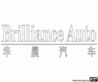 Logo of Brilliance Auto. China car brand