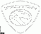 Logo of Proton, Malaysian car brand