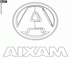Aixam logo, microcars French brand