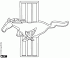Logo of Mustang, automobile of the United States of America